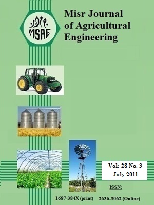 Misr Journal of Agricultural Engineering